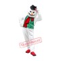 Holiday Snowman Mascot Costume