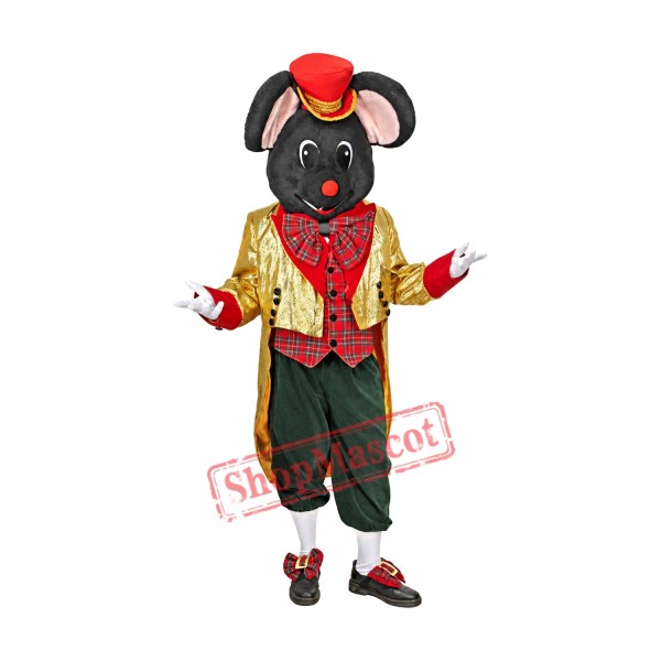 Christmas Mouse Mascot Costume Christmas Mouse Mascot Costume
