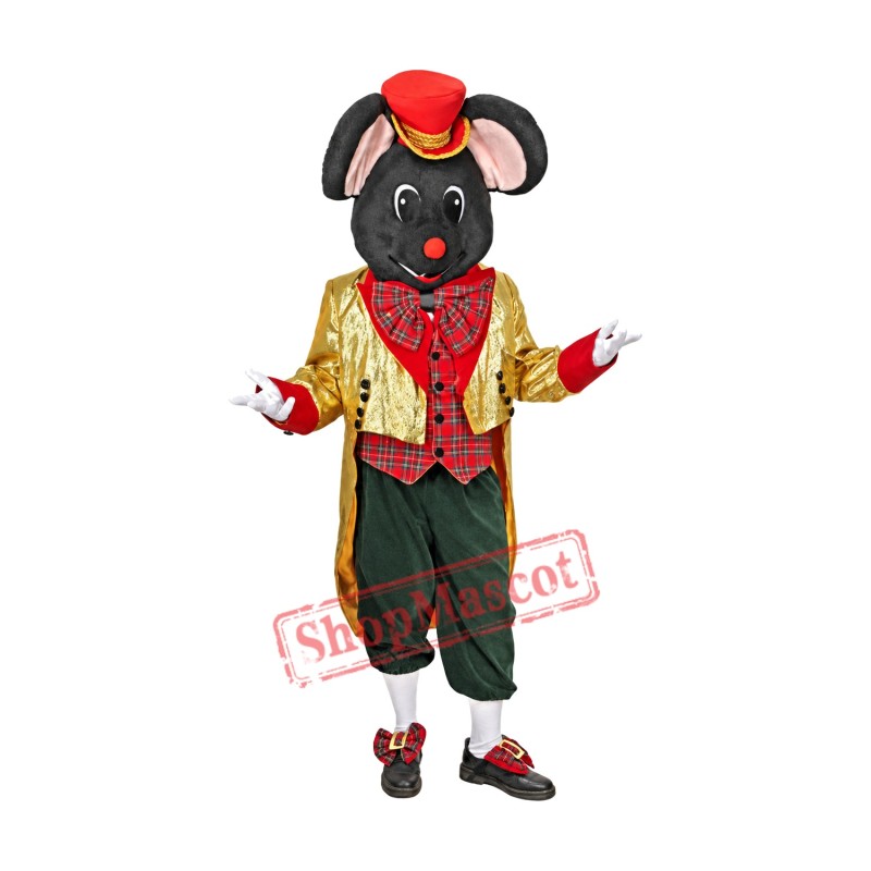 Christmas Mouse Mascot Costume Christmas Mouse Mascot Costume