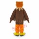 Brown Furry Owl Mascot Costume Brown Furry Owl Mascot Costume