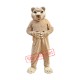 Friendly Tan-colored Lion Mascot Costume Friendly Tan-colored Lion Mascot Costume