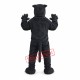 Sleek Black Panther Mascot Costume Sleek Black Panther Mascot Costume