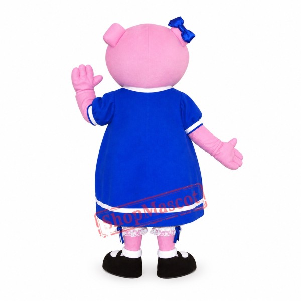 Penny Pig Mascot Costume Penny Pig Mascot Costume