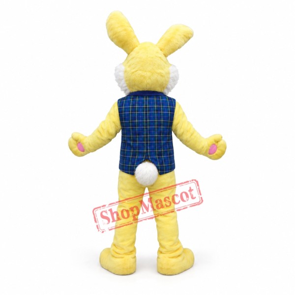 Yellow Bunny Mascot Costume Yellow Bunny Mascot Costume