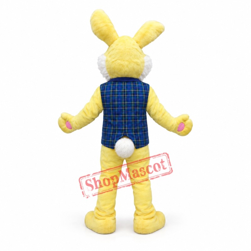 Yellow Bunny Mascot Costume Yellow Bunny Mascot Costume