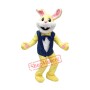 Yellow Bunny Mascot Costume