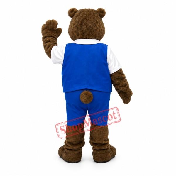 Worker Bear Mascot Costume Worker Bear Mascot Costume