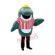 Green Dolphin Mascot Costume Green Dolphin Mascot Costume