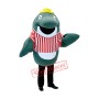 Green Dolphin Mascot Costume