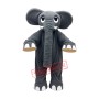 High Quality Grey Elephant Mascot Costume