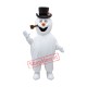 Frosty Snowman Mascot Costume Frosty Snowman Mascot Costume