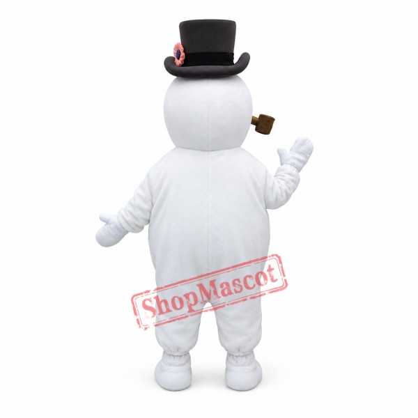 Frosty Snowman Mascot Costume Frosty Snowman Mascot Costume