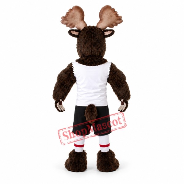 Sport Moose Mascot Costume Sport Moose Mascot Costume