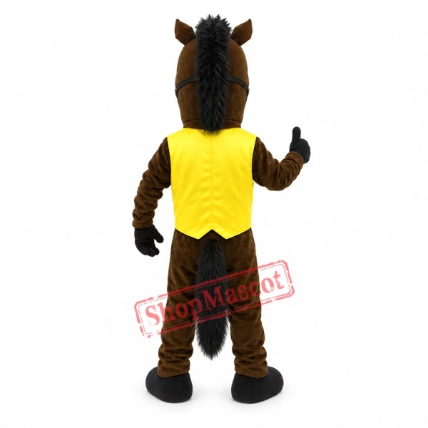 Happy Horse Mascot Costume Happy Horse Mascot Costume