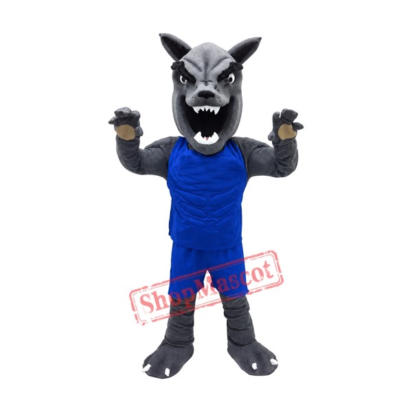 High School Wolf Mascot Costume