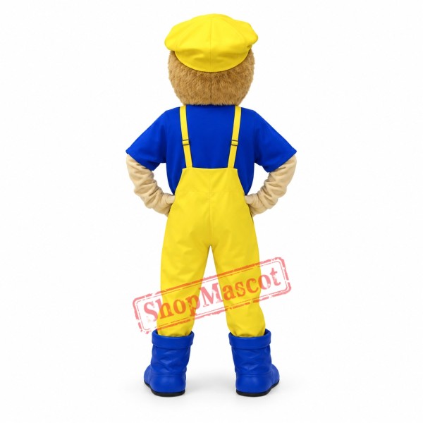Fisherman Mascot Costume Fisherman Mascot Costume