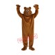 Happy Realistic Brown Bear Mascot Costume Happy Realistic Brown Bear Mascot Costume