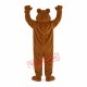 Happy Realistic Brown Bear Mascot Costume Happy Realistic Brown Bear Mascot Costume