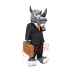 Gentleman Rhino Mascot Costume