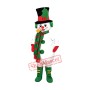 Xmas Snowman Mascot Costume