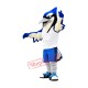 Sport Blue & Black Bird Mascot Costume Sport Blue & Black Bird Mascot Costume