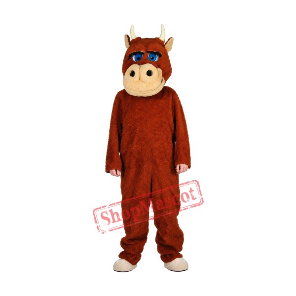 One Person Bull Mascot Costume