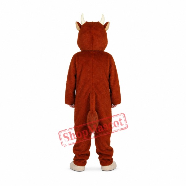 One Person Bull Mascot Costume One Person Bull Mascot Costume