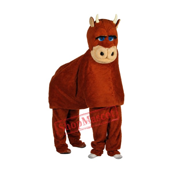 Two Person Bull Mascot Costume Free Shipping