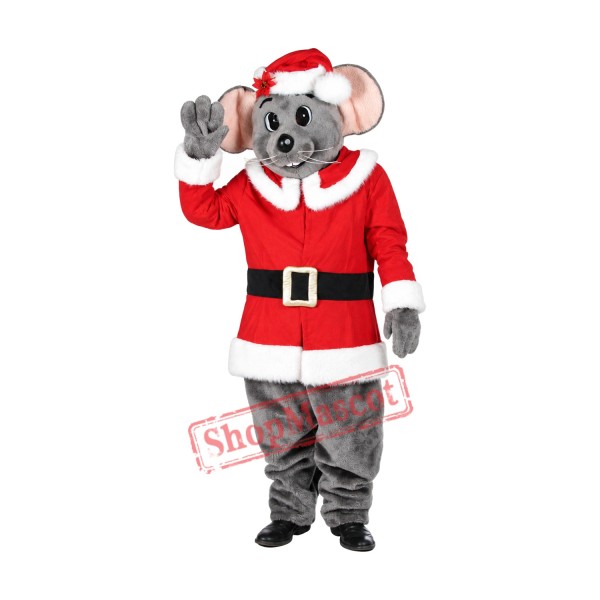 Xmas Mouse Mascot Costume