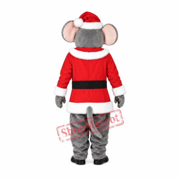 Xmas Mouse Mascot Costume
