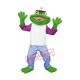 Sport Frog Mascot Costume Sport Frog Mascot Costume