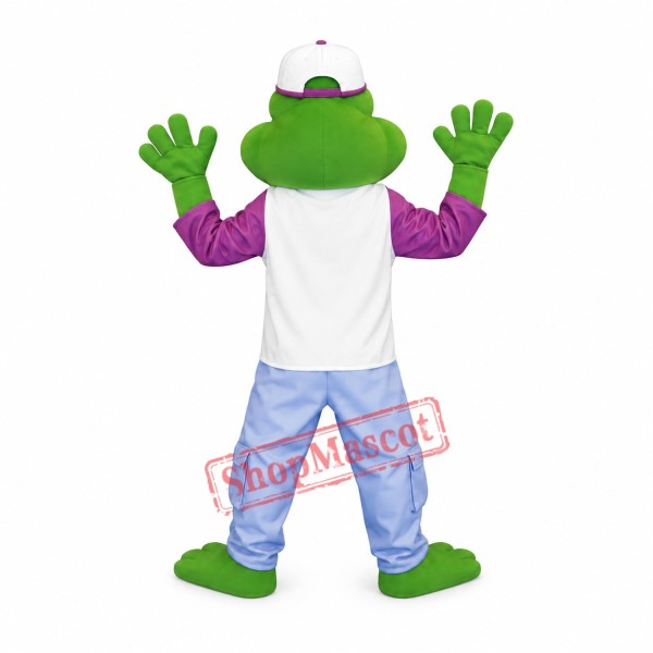 Sport Frog Mascot Costume Sport Frog Mascot Costume