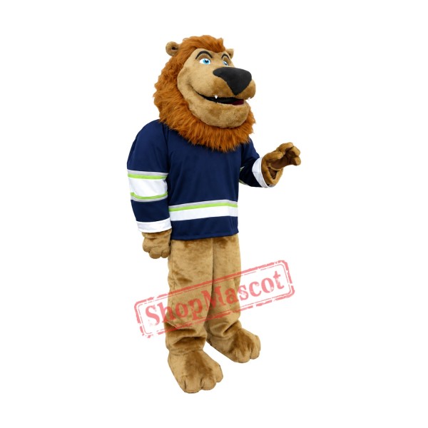Justice Lion Mascot Costume Justice Lion Mascot Costume