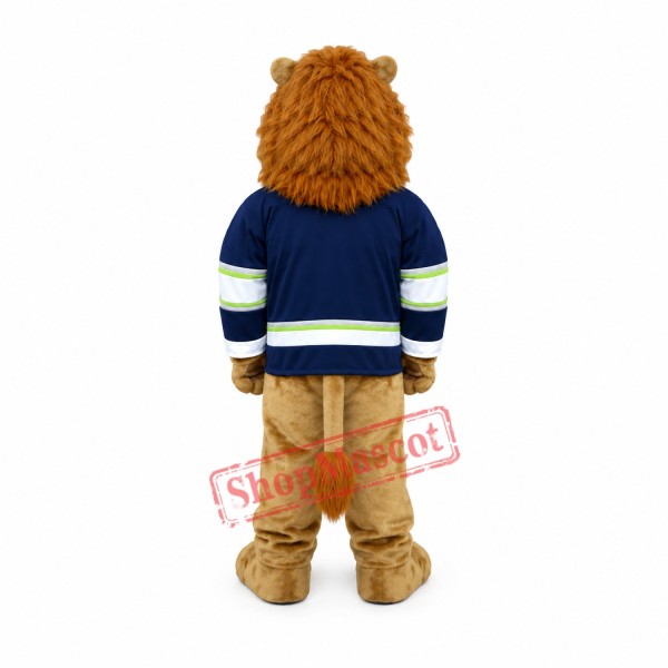 Justice Lion Mascot Costume Justice Lion Mascot Costume