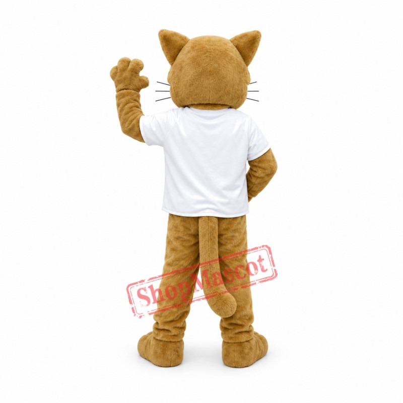 Valor Wildcat Mascot Costume Valor Wildcat Mascot Costume