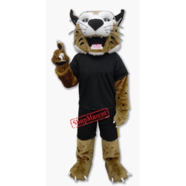 University Bobcat Mascot Costume