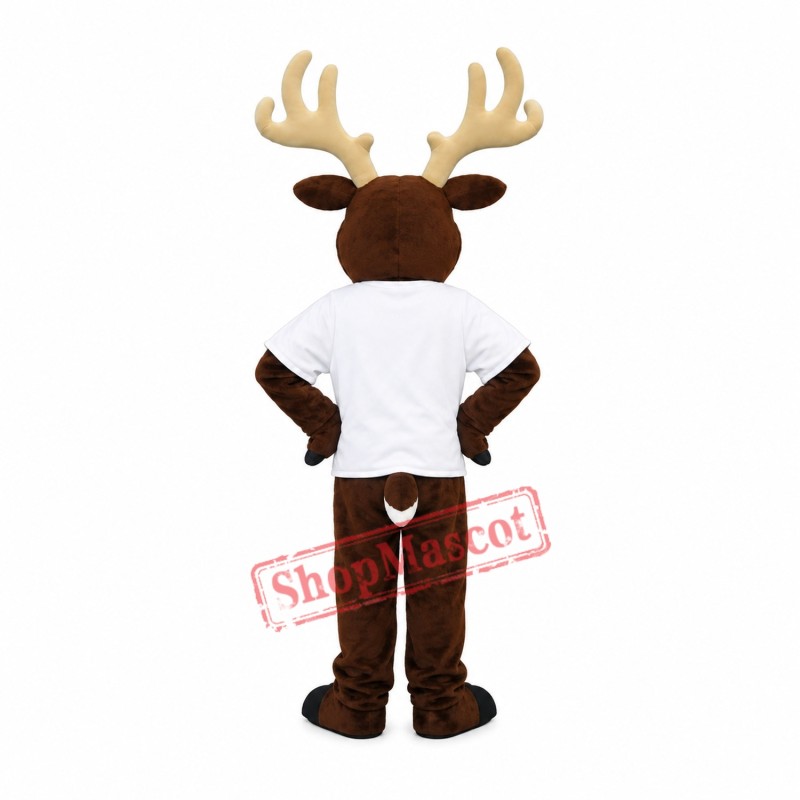 College Deer Mascot Costume