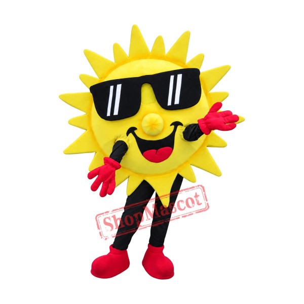 Sun Flower Mascot Costume