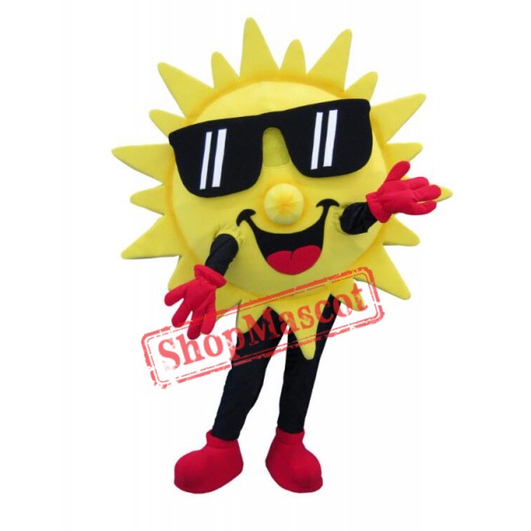 Sun Flower Mascot Costume