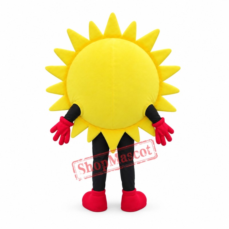 Sun Flower Mascot Costume Sun Flower Mascot Costume