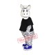 College Zebra Mascot Costume
