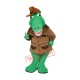 Winter Alligator Mascot Costume Winter Alligator Mascot Costume