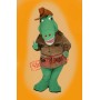 Winter Alligator Mascot Costume