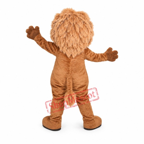 Realistic Furry Lion Mascot Costume Realistic Furry Lion Mascot Costume