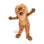 Realistic Furry Lion Mascot Costume