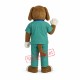 Health Hound Dog Mascot Costume Health Hound Dog Mascot Costume