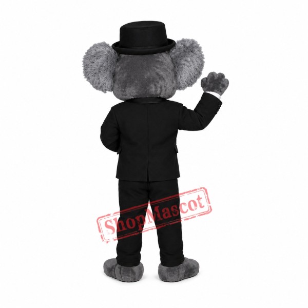 Gentleman Koala Mascot Costume Gentleman Koala Mascot Costume