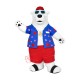 Cool Polar Bear Mascot Costume
