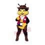 Cowboy Bee Mascot Costume