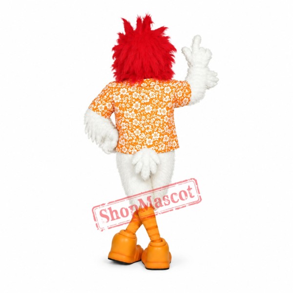 Cool Rooster Mascot Costume Cool Rooster Mascot Costume